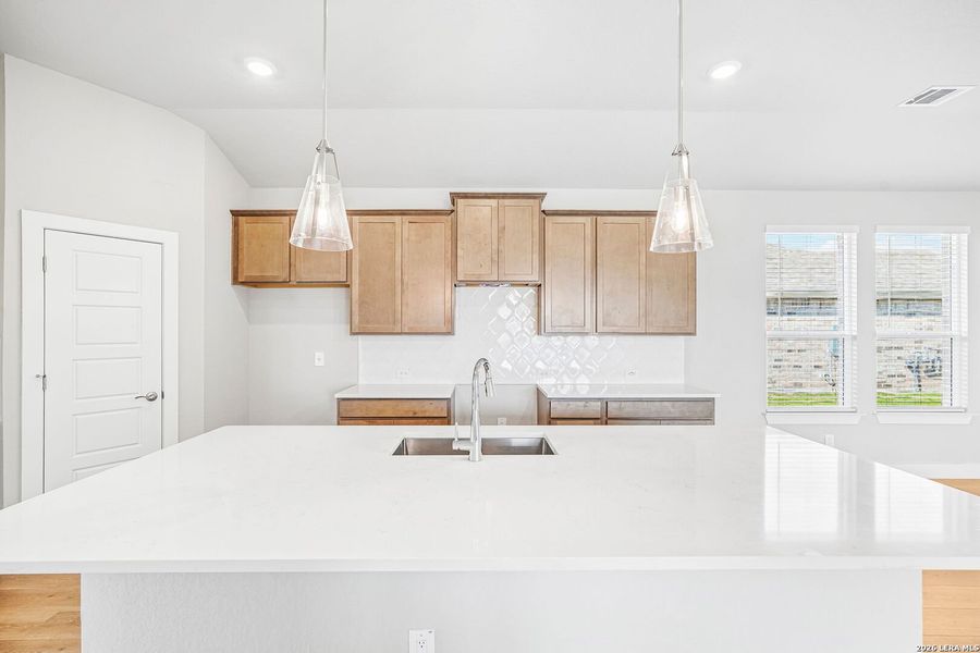 Furnished interior view inside a new home in Carmel Ranch, Schertz (Image 6).