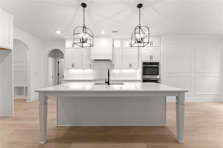 Furnished interior view inside a new home in , Maysville (Image 8).
