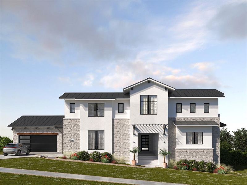 Front of 208 Bisset Rendering