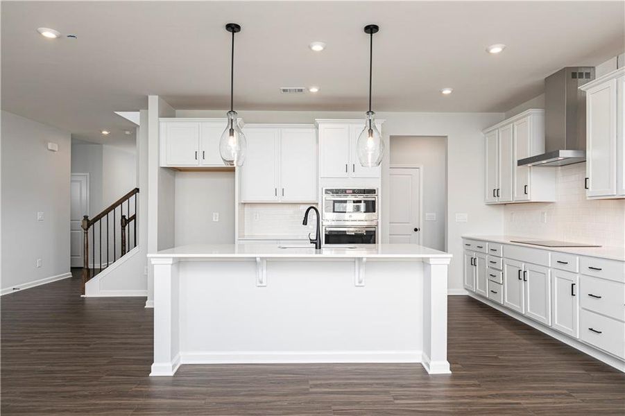 Furnished interior view inside a new home in Riverside Ridge, Lawrenceville (Image 4). Furnished interior view inside a new home in Riverside Ridge, Lawrenceville (Image 4).