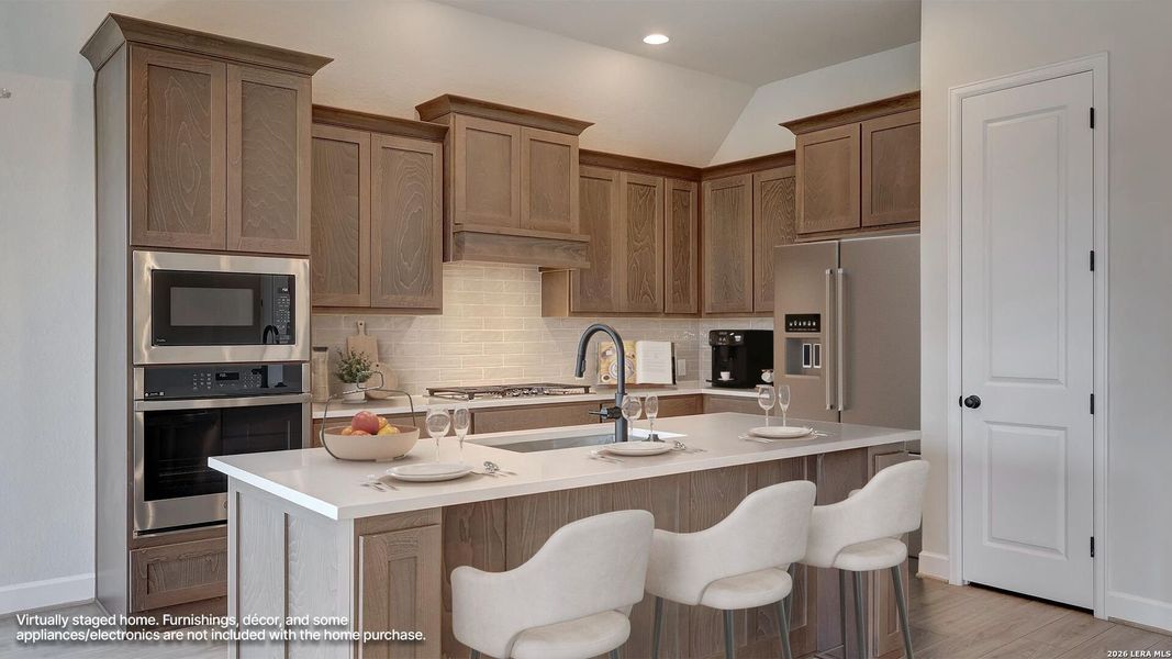 Furnished interior view inside a new home in Arcadia Ridge, San Antonio (Image 13).