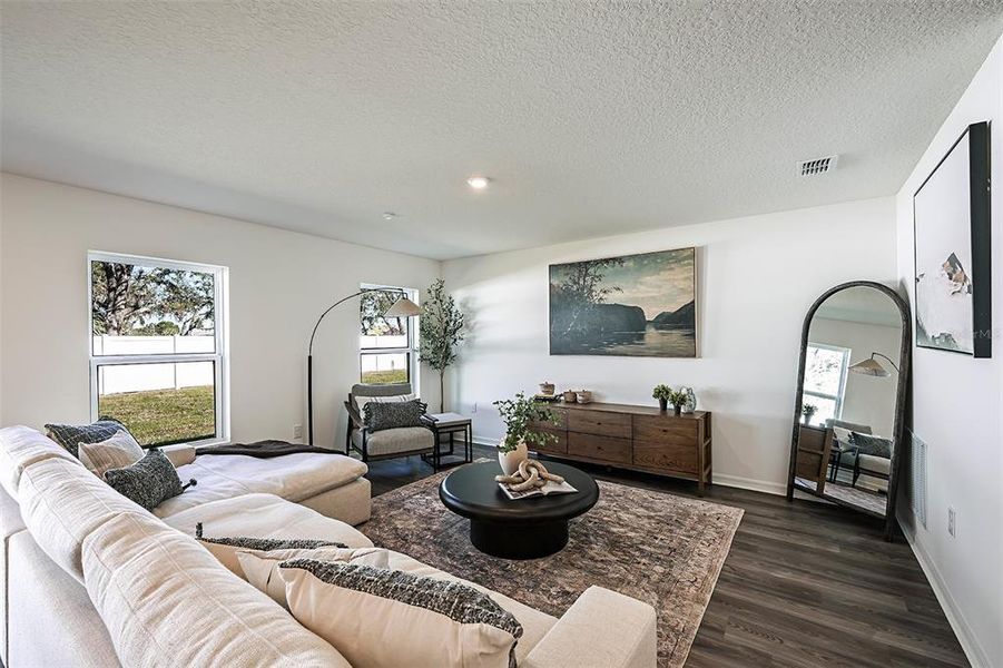 Furnished interior view inside a new home in Grand Oaks, Avon Park (Image 11). Furnished interior view inside a new home in Grand Oaks, Avon Park (Image 11).