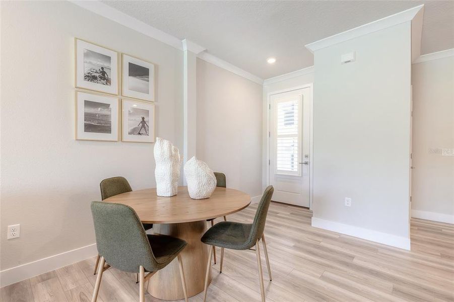 Furnished interior view inside a new home in , New Smyrna Beach (Image 14).