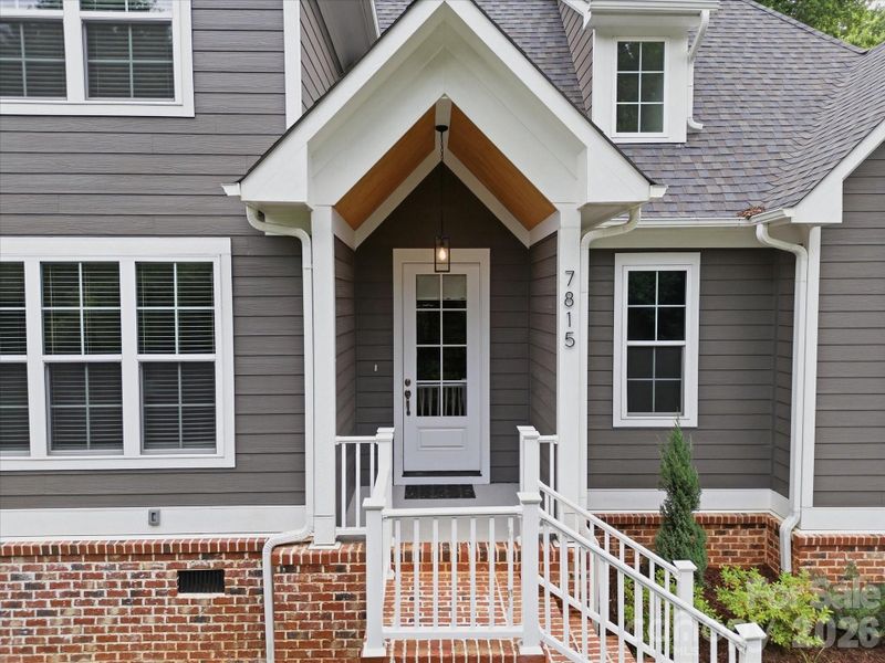 Exterior details and patio area of a home in , Waxhaw (Image 3).