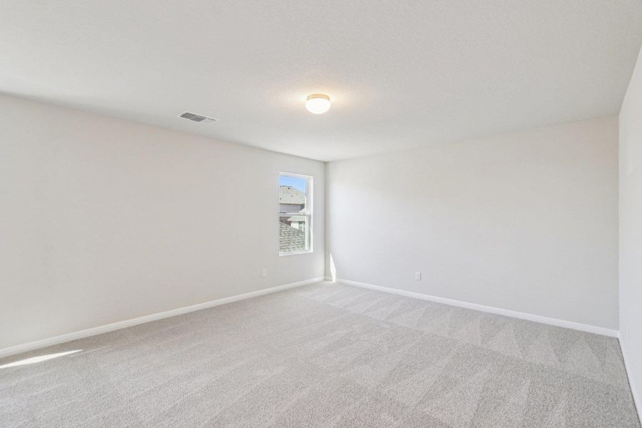Spacious, unfurnished interior of a new home in Berry Creek Highlands, Georgetown (Image 25). Spacious, unfurnished interior of a new home in Berry Creek Highlands, Georgetown (Image 25).