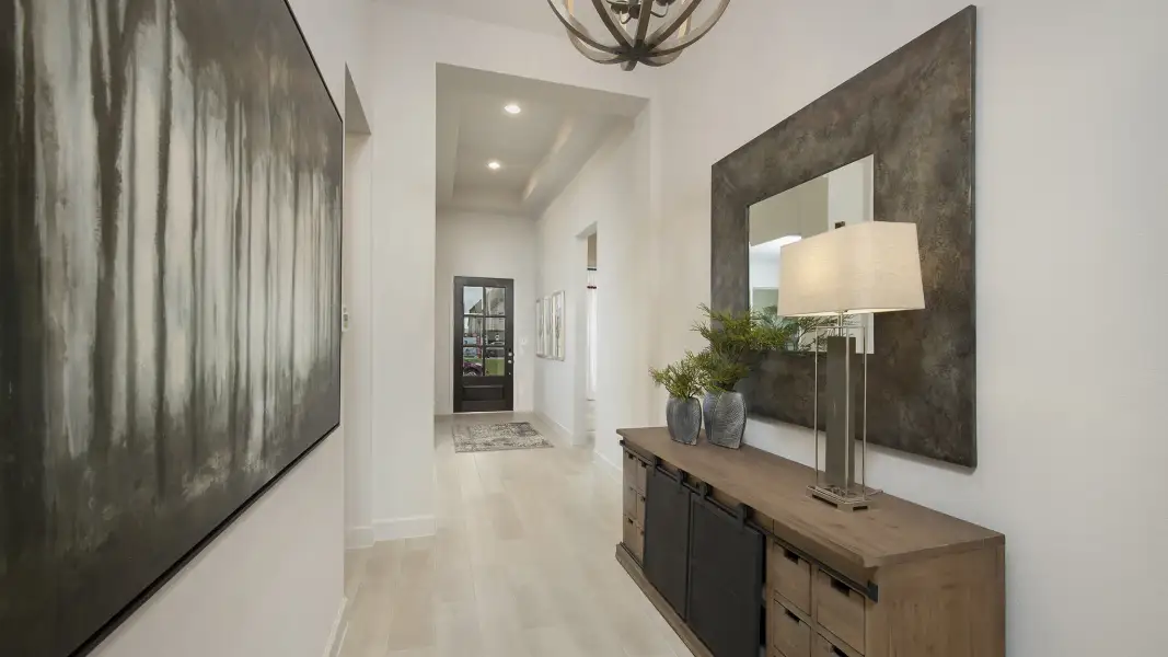 Furnished interior view inside a new home in Sweetgrass, Haslet (Image 52).