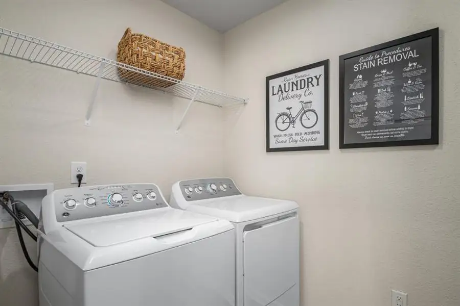 Representative furnished interior of a home built from the Tupelo by Ryan Homes in Williams Run, Bailey (Image 20).