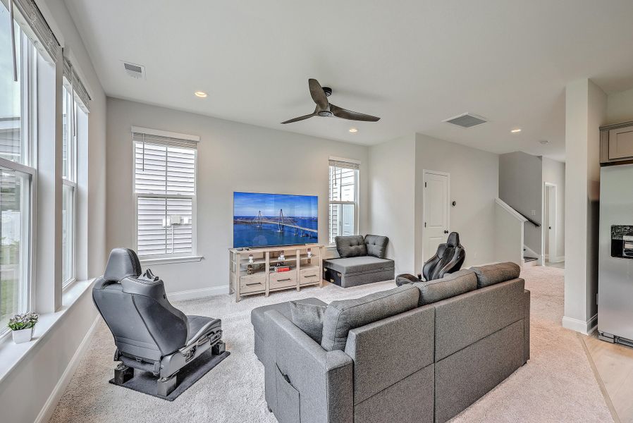 Furnished interior view inside a new home in , Goose Creek (Image 9).