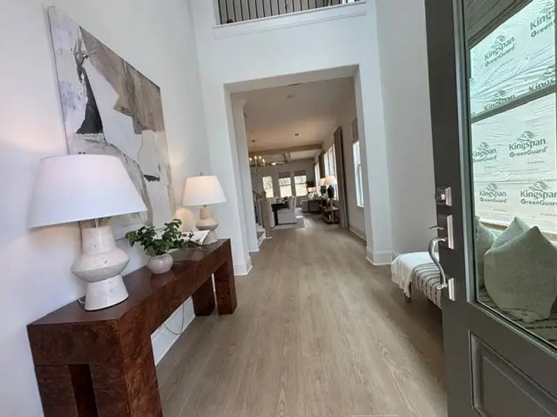 Furnished interior view inside a new home in Legacy Downs, Canton (Image 13).