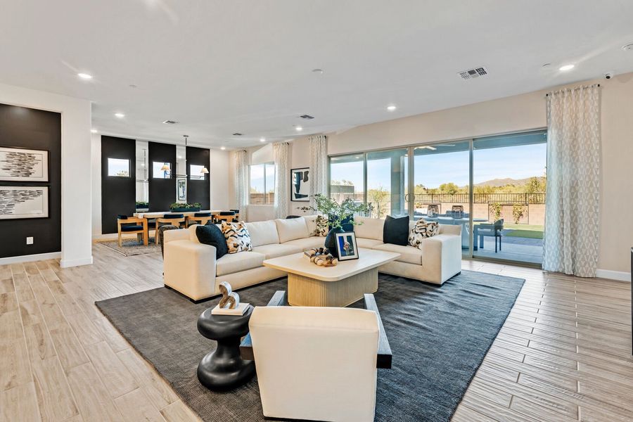 Representative furnished interior of a home built from the Crimson by Mattamy Homes in Tavira at Twin Peaks, Oro Valley (Image 5).