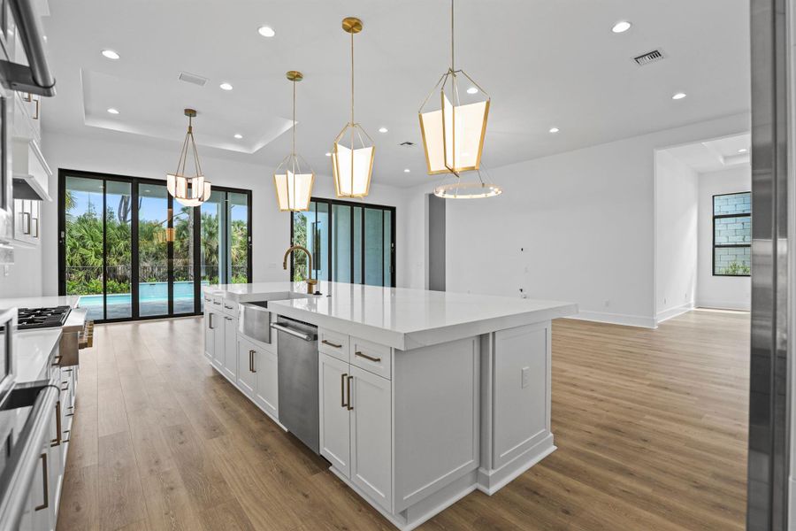 Furnished interior view inside a new home in Artistry Palm Beach, Palm Beach Gardens (Image 15).