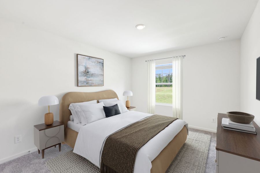 Representative furnished interior of a home built from the Galileo by Starlight Homes in Rolling Glen, Hutto (Image 11).