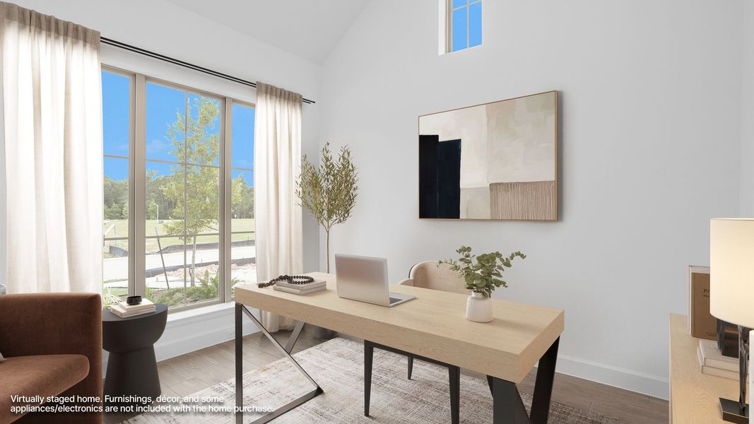 Furnished interior view inside a new home in COLTON, Todd Mission (Image 8).