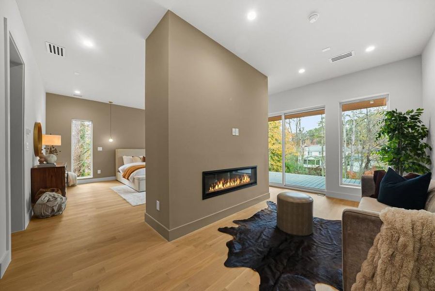 Furnished interior view inside a new home in , Decatur (Image 12).