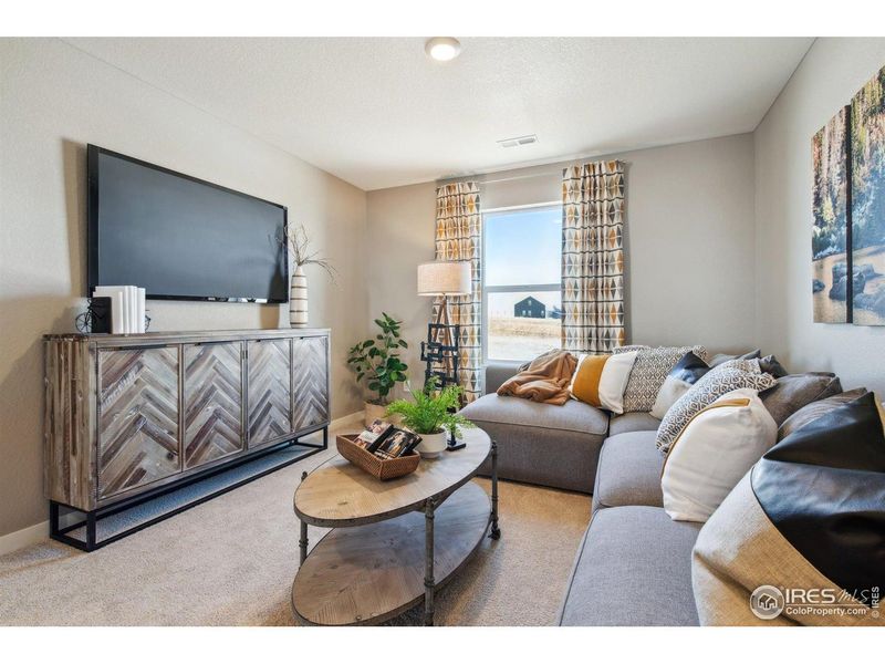 Furnished interior view inside a new home in Lakeside Canyon, Mead (Image 7).
