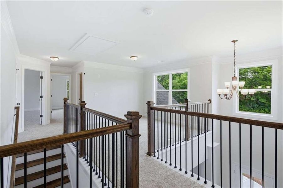 Spacious, unfurnished interior of a new home in , Stockbridge (Image 31).