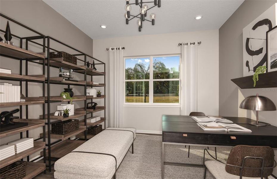 Furnished interior view inside a new home in Caldera, Spring Hill (Image 5). Furnished interior view inside a new home in Caldera, Spring Hill (Image 5).