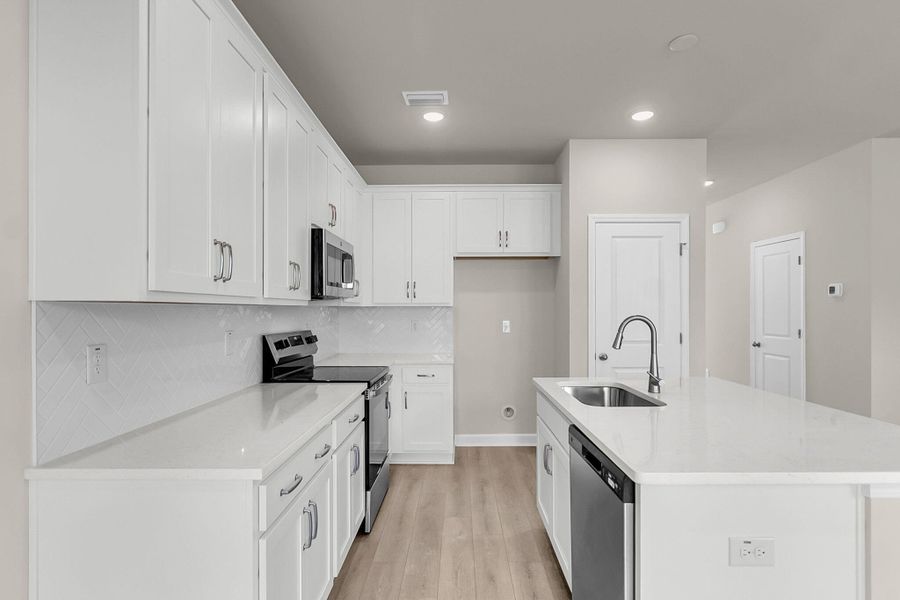 Furnished interior view inside a new home in , Summerville (Image 8).