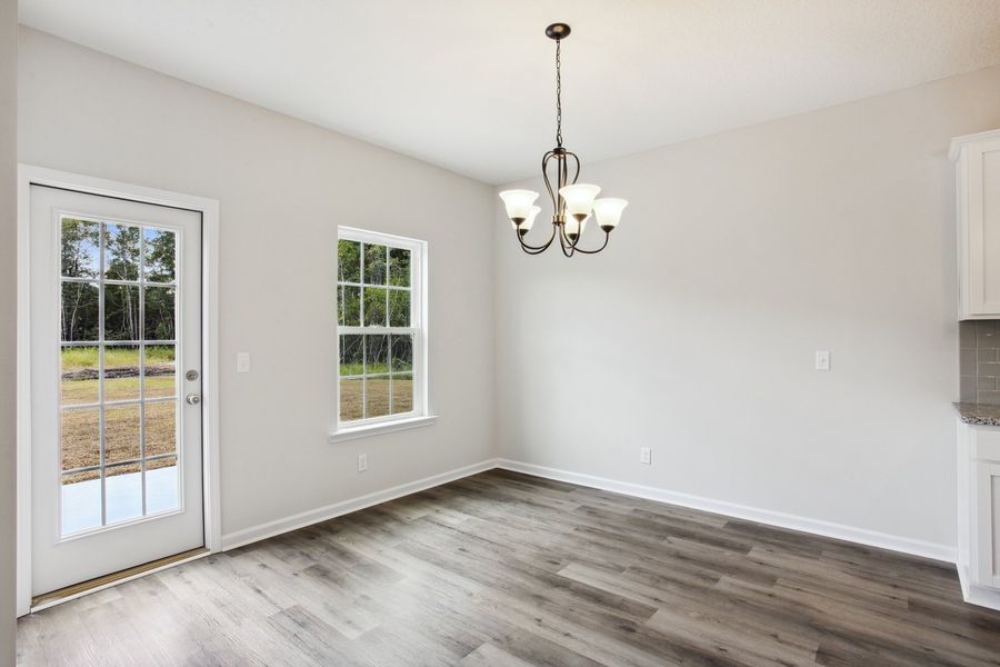 Representative unfurnished interior of a home built from the The Dunham by RTS Homes in Lakeside at Fifteen West, Hinesville (Image 22).