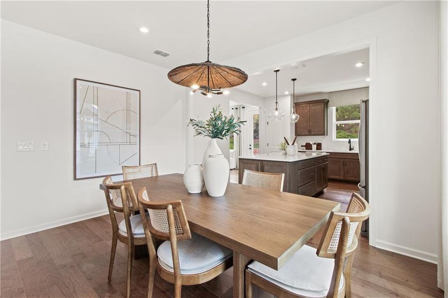 Furnished interior view inside a new home in Del Webb at Lake Oconee, Greensboro (Image 4).