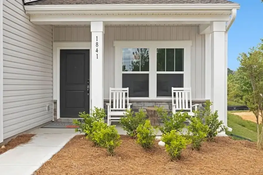 Representative exterior details of a home built from the Whitney by True Homes in The Retreat at Reedy Fork Ranch, Greensboro (Image 3).