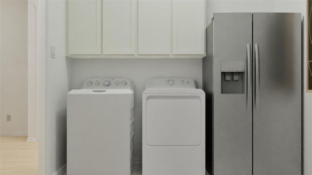 Close-up of interior finishes inside a home in Cotton Brook, Hutto (Image 18).