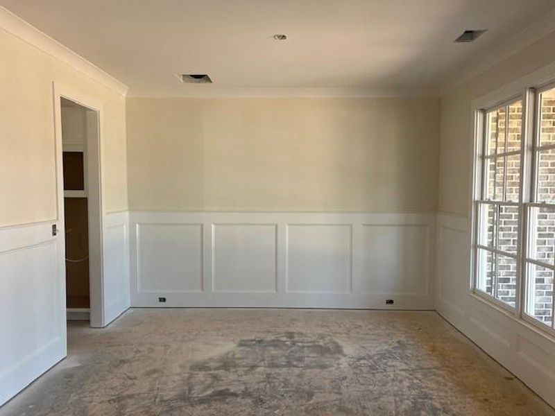 In-progress construction of a new home in , Buford, GA (Image 7).