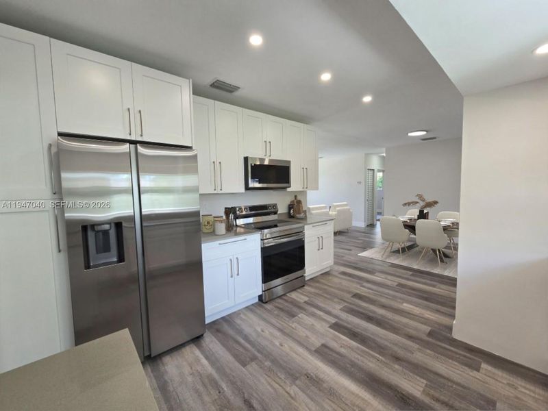 Furnished interior view inside a new home in , Miami (Image 9). Furnished interior view inside a new home in , Miami (Image 9).