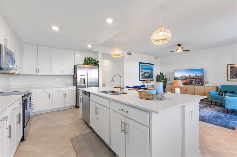 Furnished interior view inside a new home in , Venice (Image 25). Furnished interior view inside a new home in , Venice (Image 25).