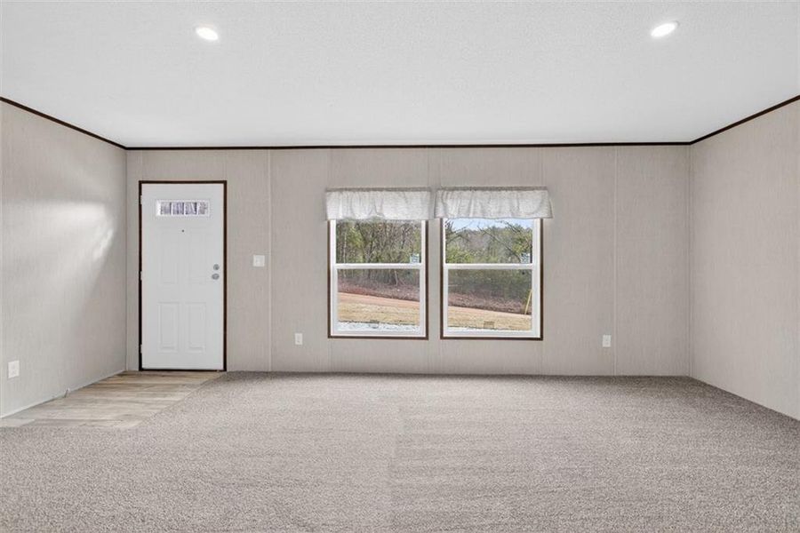 Spacious, unfurnished interior of a new home in , Royston (Image 13).