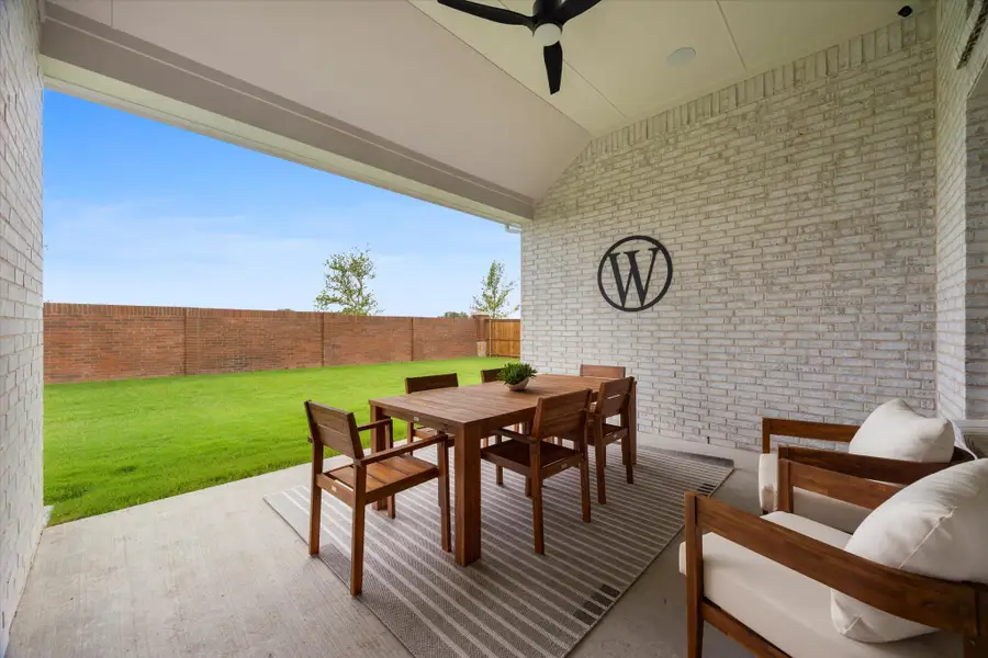 Representative exterior details of a home built from the Marshall by Windsor Homes in Anna Town Square, Anna (Image 3).