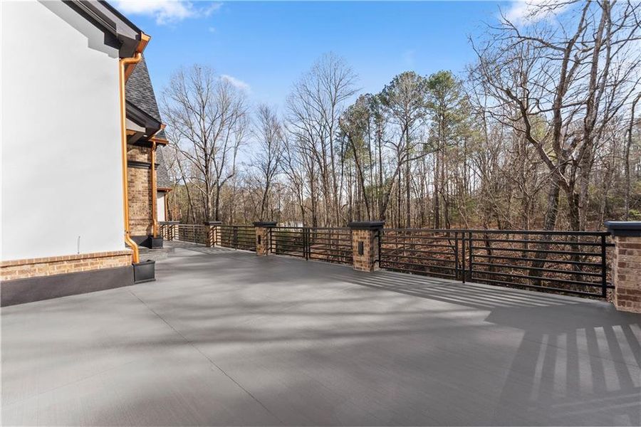 Exterior details and patio area of a home in , Loganville (Image 44). Exterior details and patio area of a home in , Loganville (Image 44).