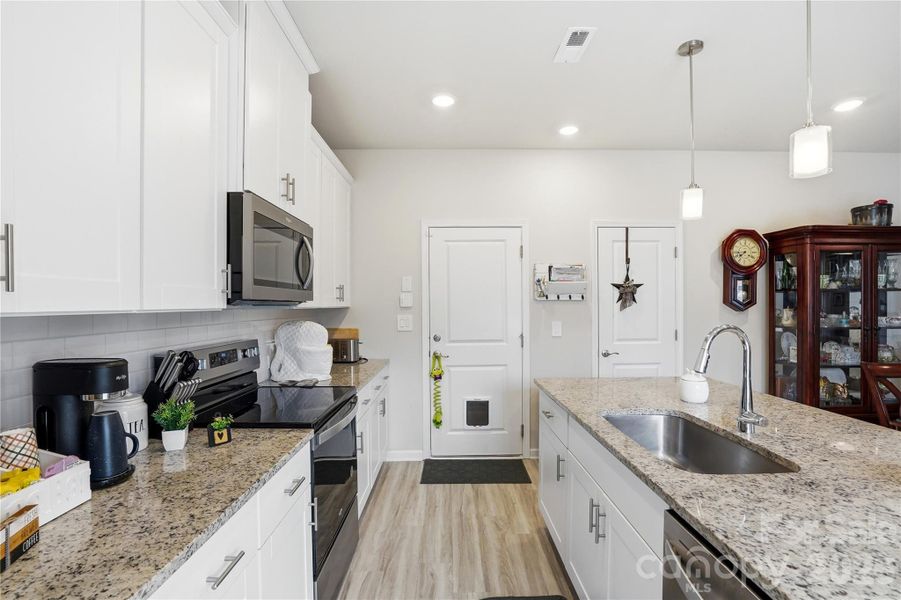 Furnished interior view inside a new home in Morgan Hills, Albemarle (Image 13).