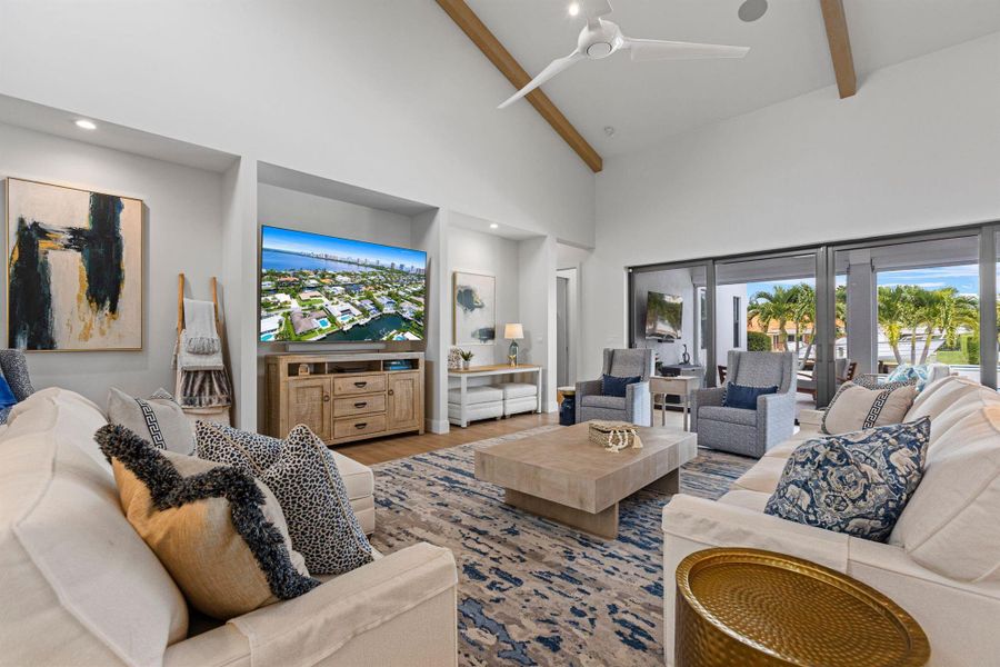 Furnished interior view inside a new home in , Riviera Beach (Image 39).