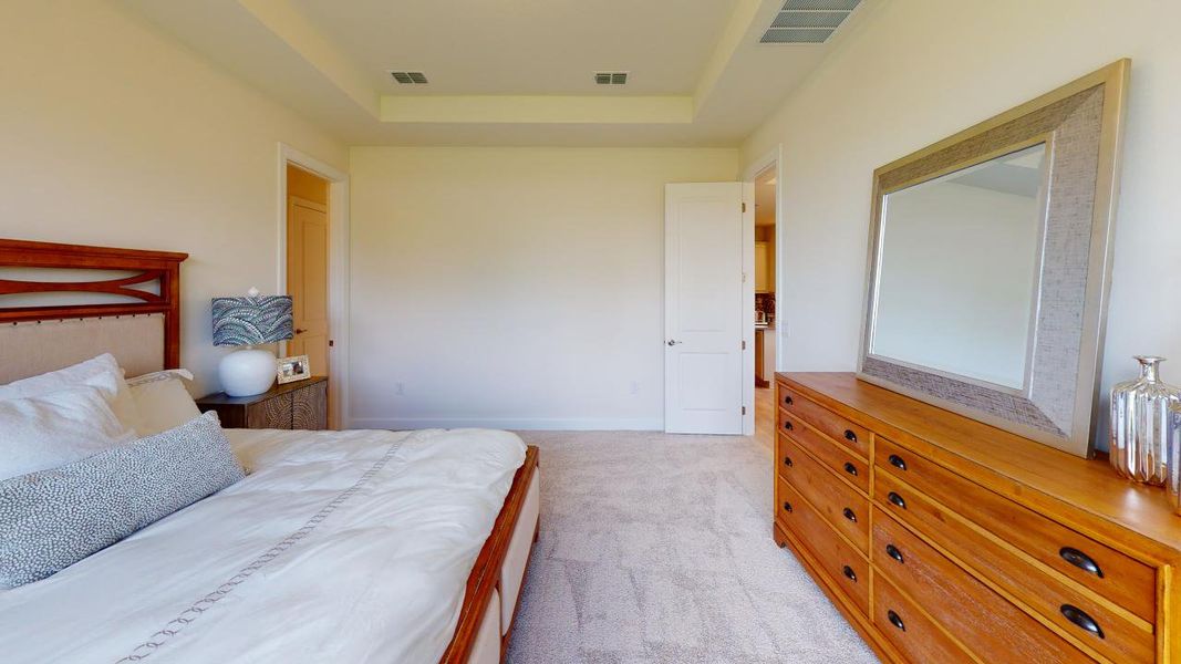 Representative furnished interior of a home built from the Capri by Taylor Morrison in Esplanade at Tradition, Port St. Lucie (Image 13).