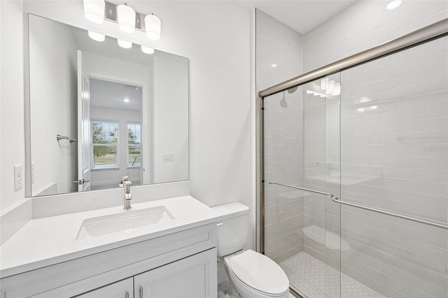 Furnished interior view inside a new home in Creeks Edge at Twin Rivers, Parrish (Image 9).