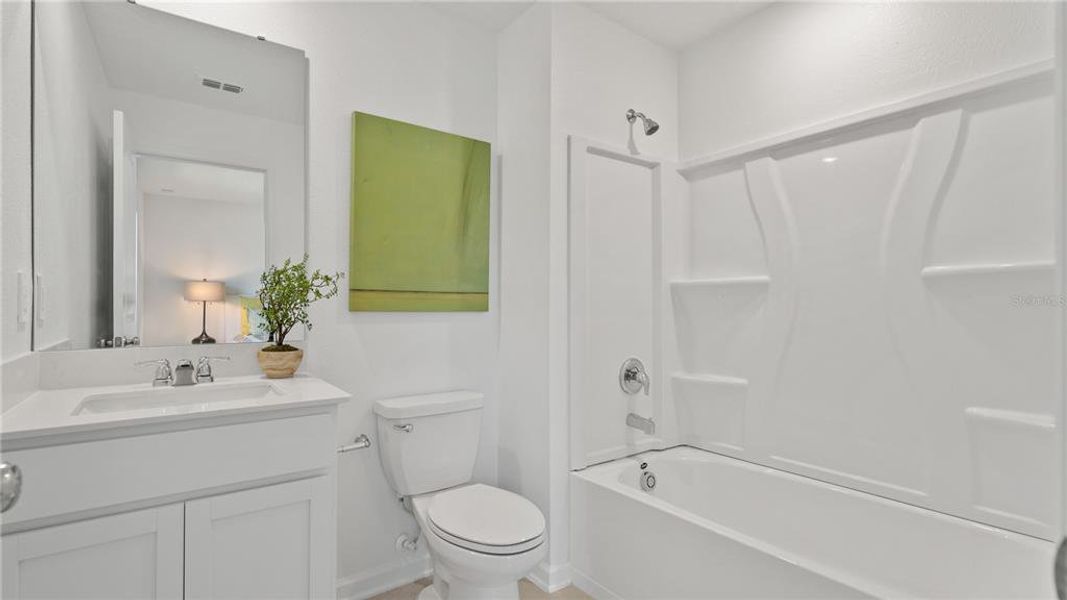 Furnished interior view inside a new home in , Eustis (Image 15).