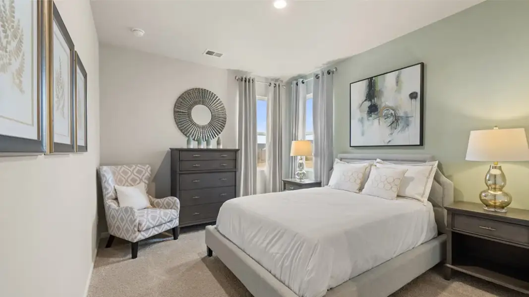 Furnished interior view inside a new home in Carolina Groves, Moncks Corner (Image 11).