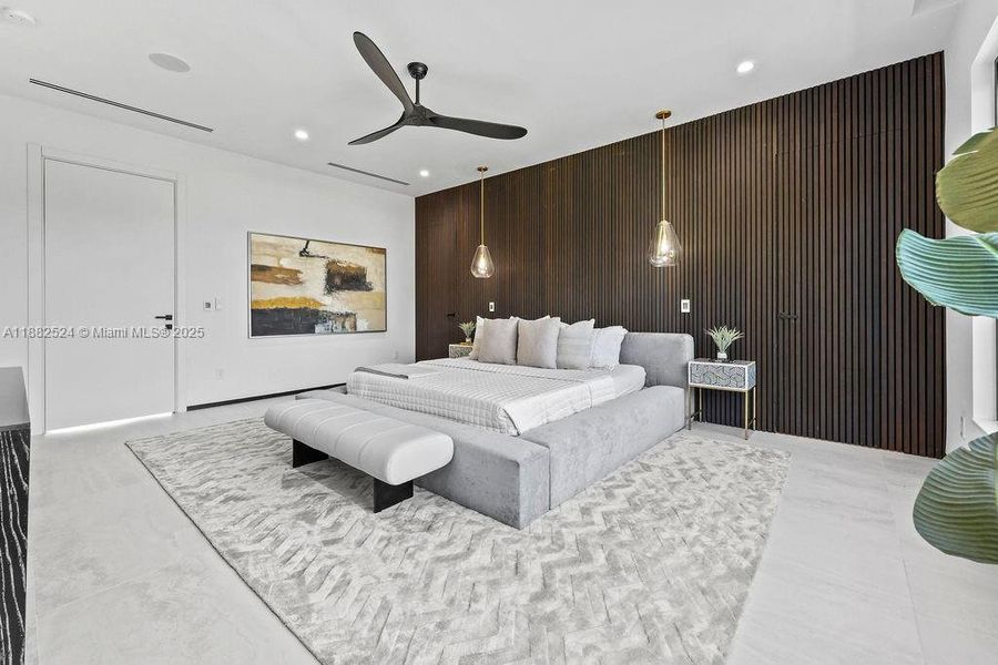 Furnished interior view inside a new home in , Fort Lauderdale (Image 37).