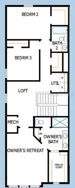 2D floor plan layout of this home in , Apollo Beach, FL (Image 3). 2D floor plan layout of this home in , Apollo Beach, FL (Image 3).