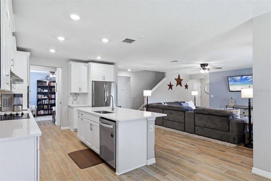 Furnished interior view inside a new home in , Parrish (Image 30).