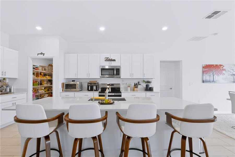 Furnished interior view inside a new home in , Wimauma (Image 12).