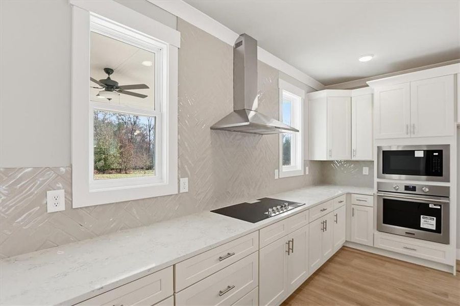 Furnished interior view inside a new home in , Statham (Image 13).