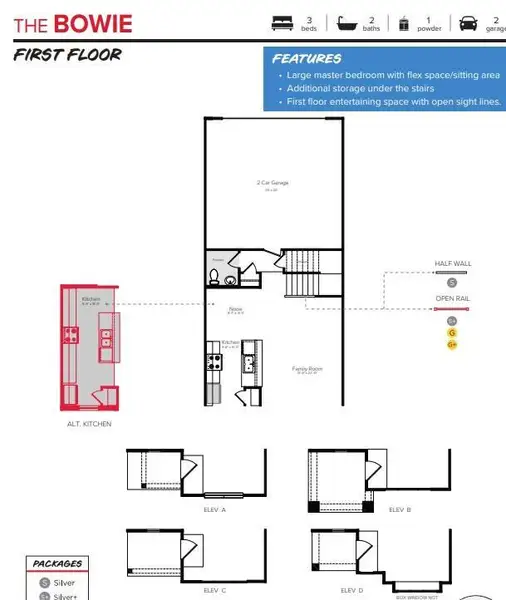 Bowie Floor Plan 1st Floor Plan Bowie Floor Plan 1st Floor Plan
