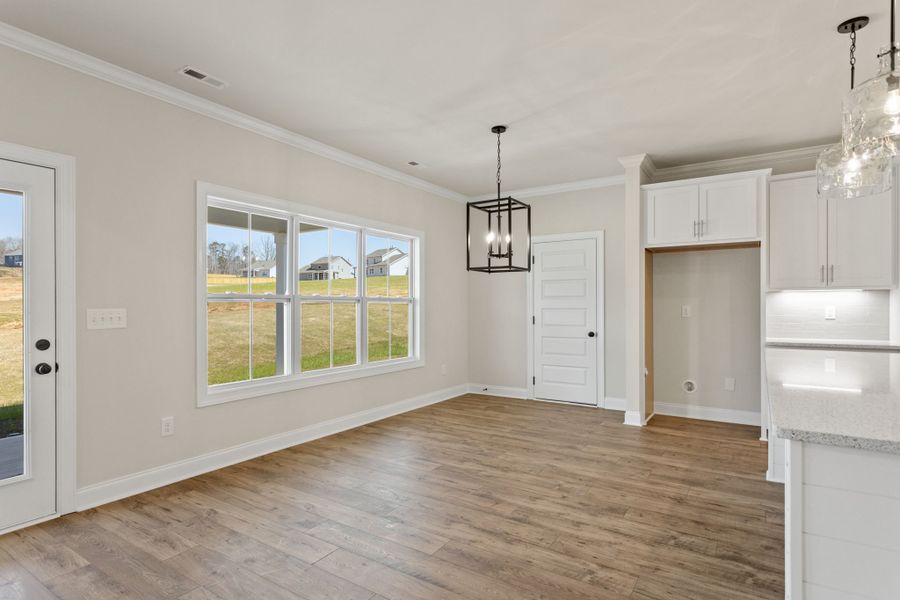 Spacious, unfurnished interior of a new home in Cherokee Knoll, Williamston (Image 19).