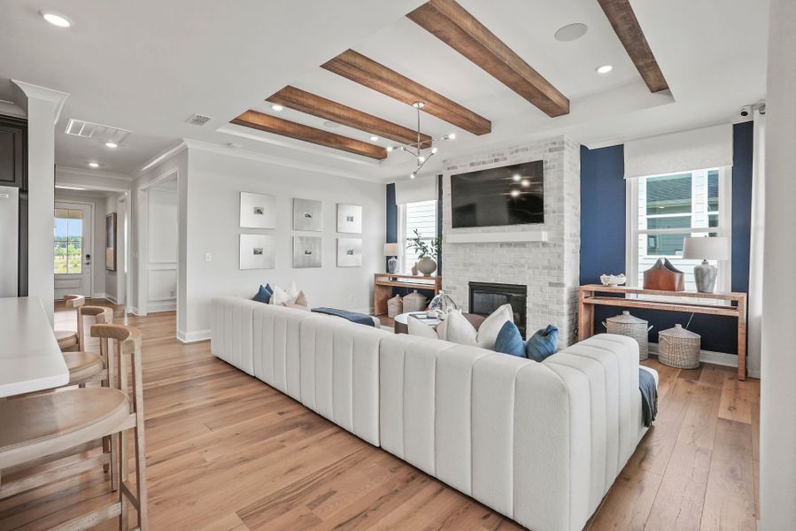 Representative furnished interior of a home built from the Mystique by Del Webb in Del Webb Carolina Ridge, Midland (Image 14).
