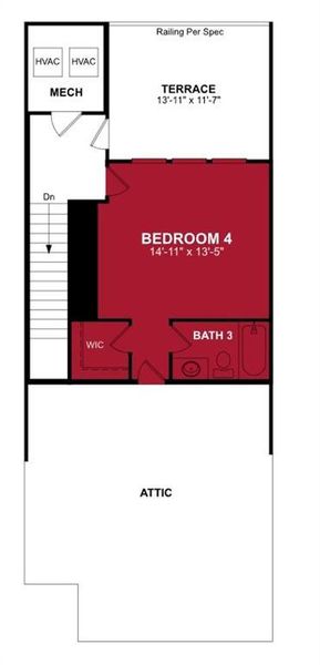 Beazer Homes Bayside Baltic Floorplan