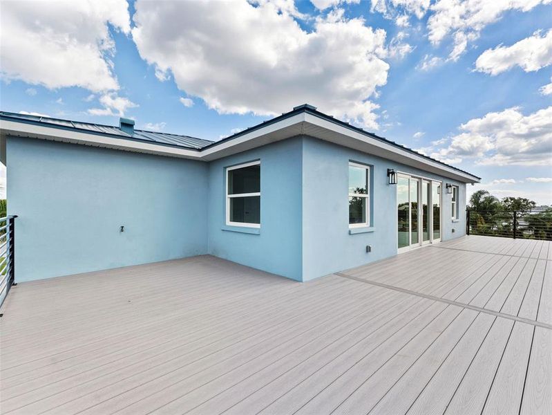 Exterior details and patio area of a home in , Tampa (Image 42). Exterior details and patio area of a home in , Tampa (Image 42).