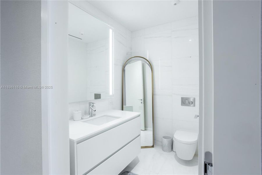 Furnished interior view inside a new home in Aston Martin Residences, Miami (Image 14). Furnished interior view inside a new home in Aston Martin Residences, Miami (Image 14).