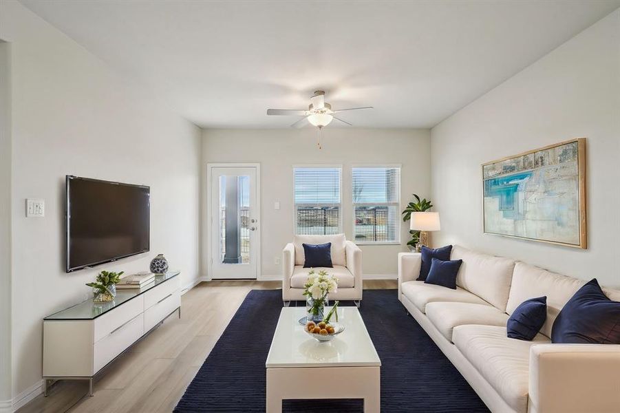 Photo is not of the actual home, but is an inspirational photo of builder’s model home and may depict options, furnishings, and/or decorator features that are not included.